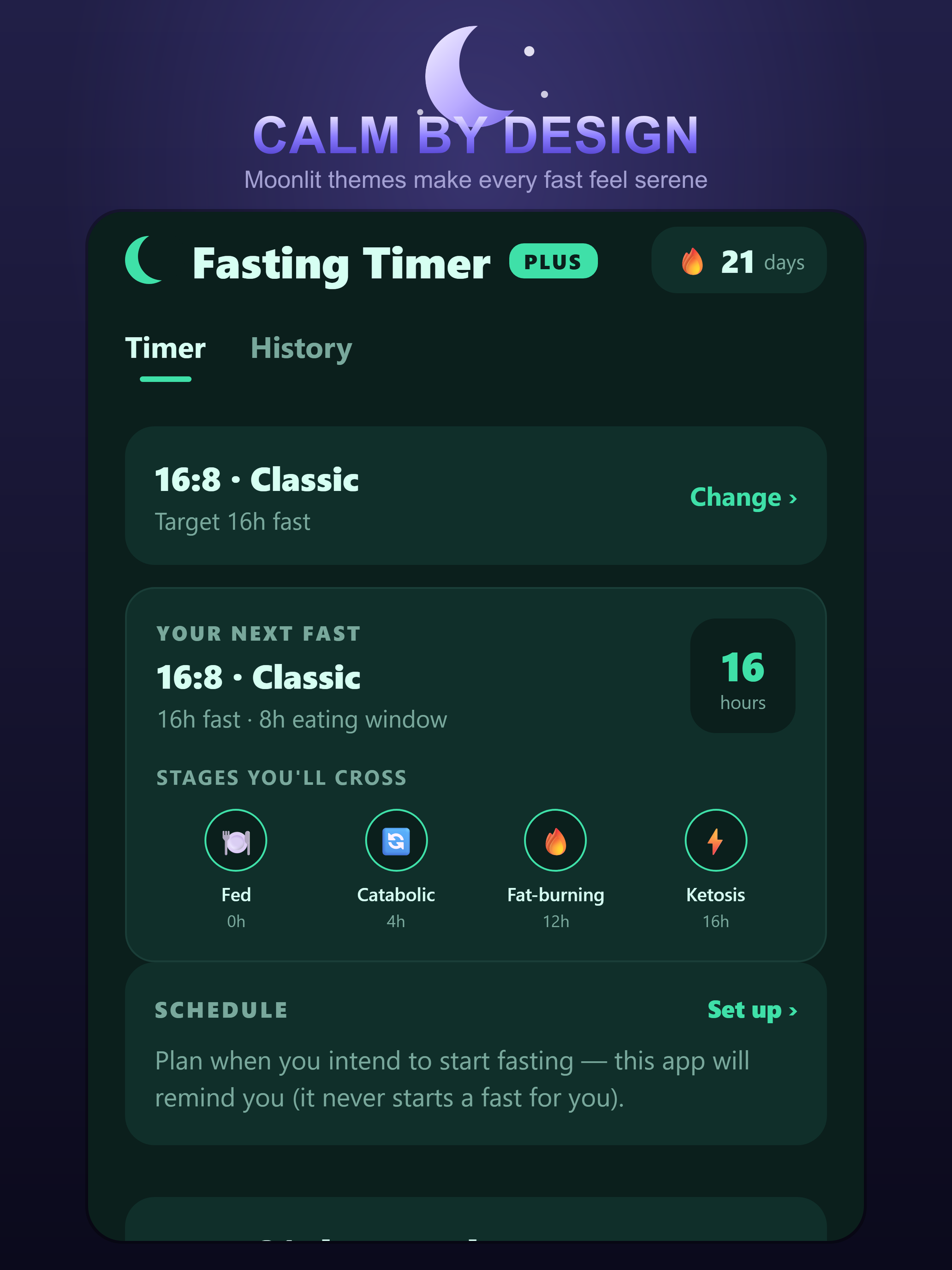 Fasting Timer: 16:8 & OMAD screenshot 16
