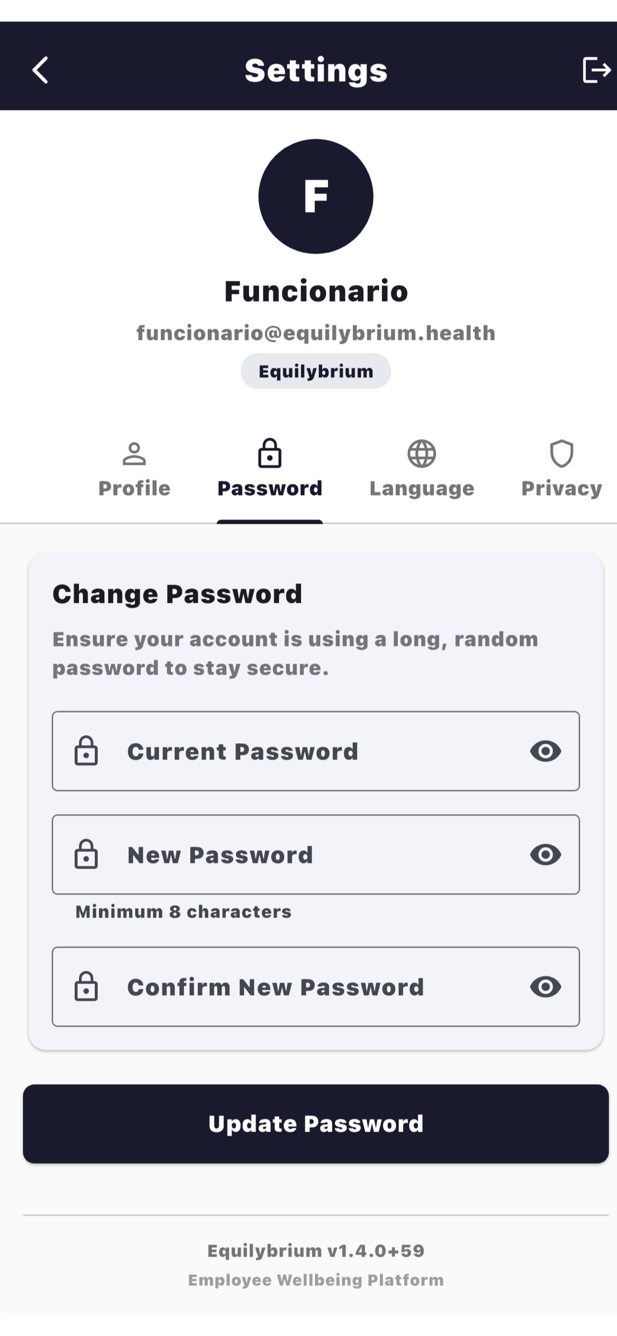 Equilybrium Health screenshot 7