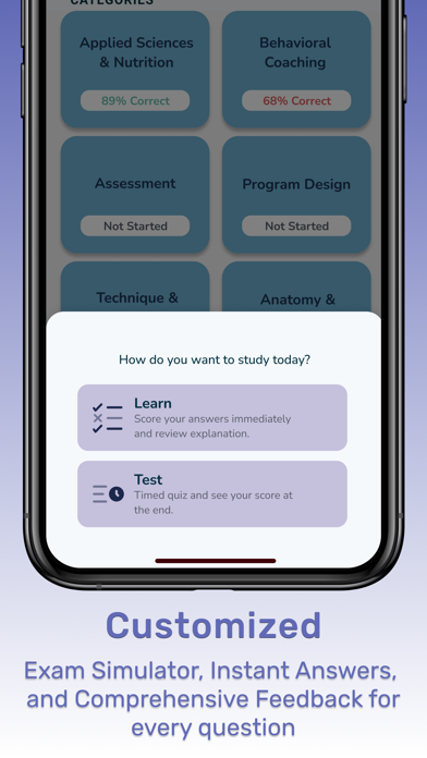 NASM CPT Exam Prep Tests 2025 Screenshot