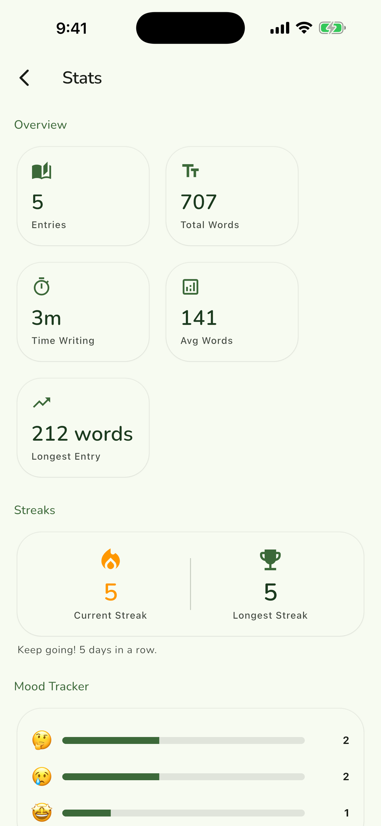 Vibe Journal: AI Daily Diary screenshot 7