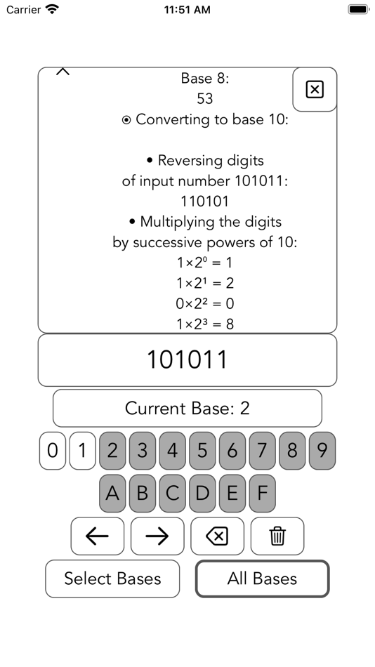 #4. Base to Base Converter (iOS) 由: Yuri Morozov
