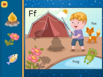 Learn ABC Flashcards for kids iPad screenshot
