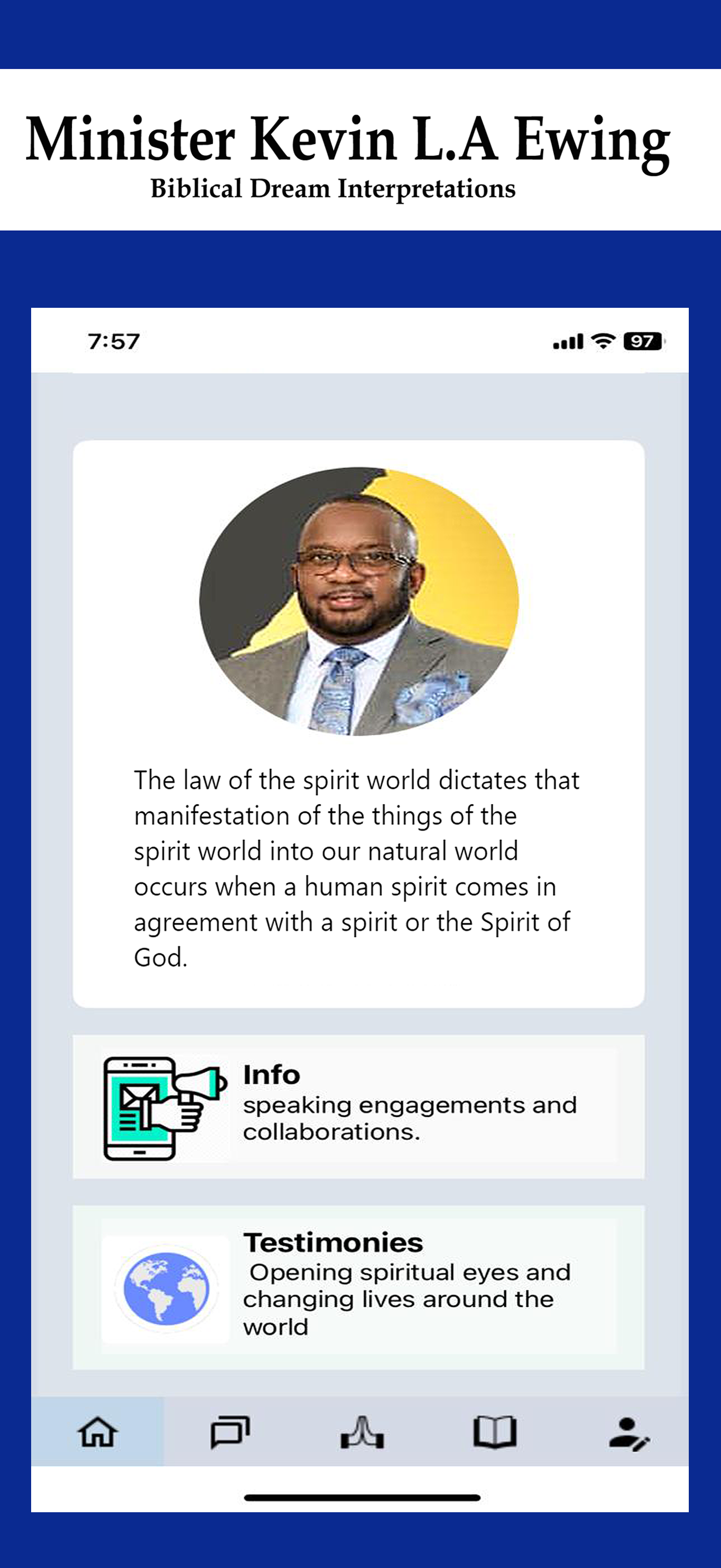 Kevin LA Ewing Ministries.