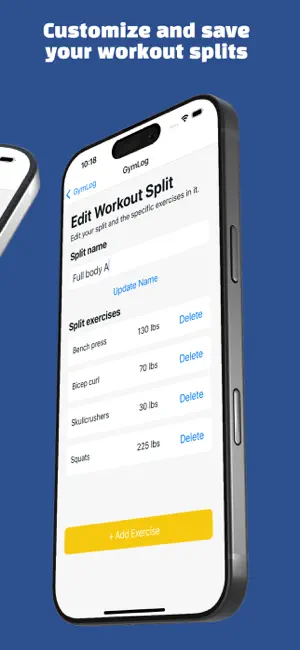 GymLog App screenshot 3