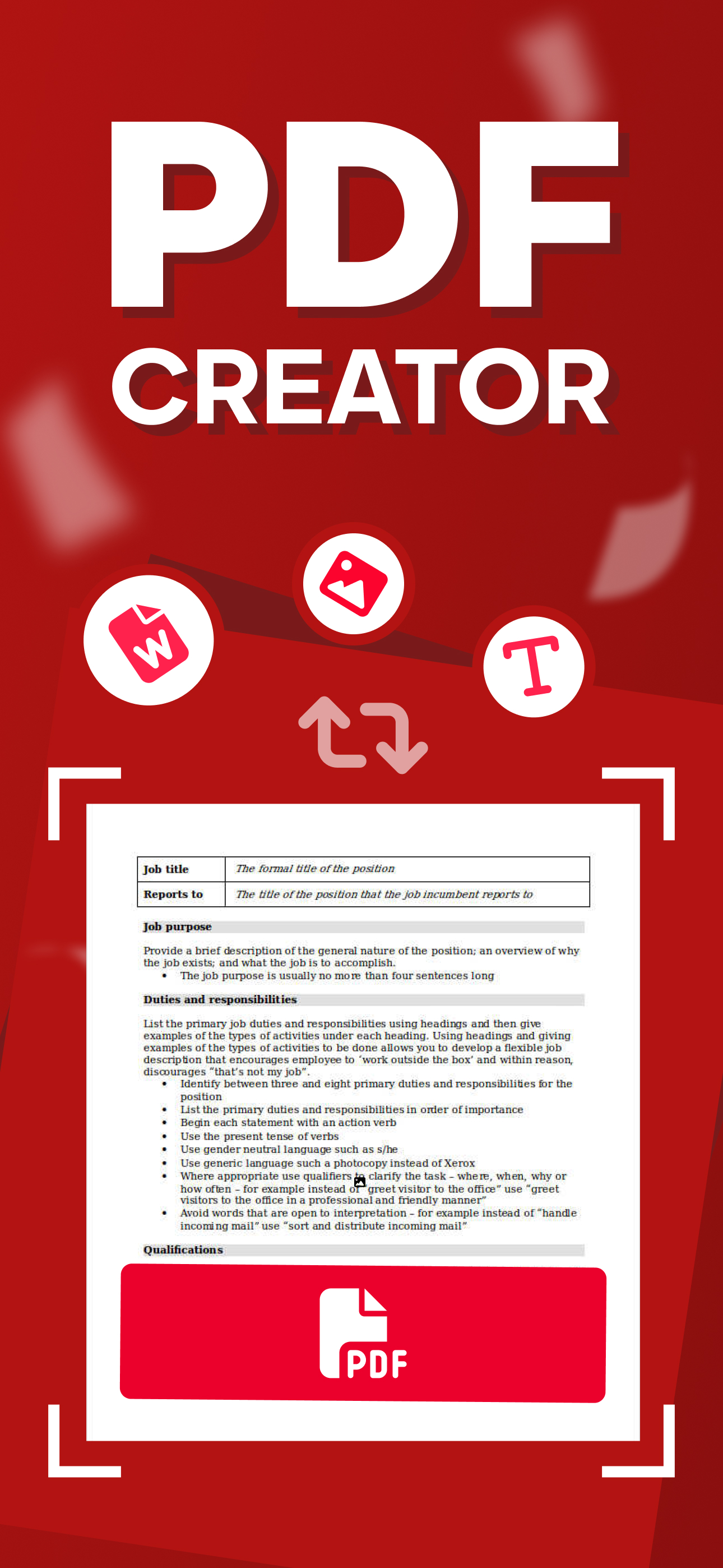 PDF Creator & Document Maker