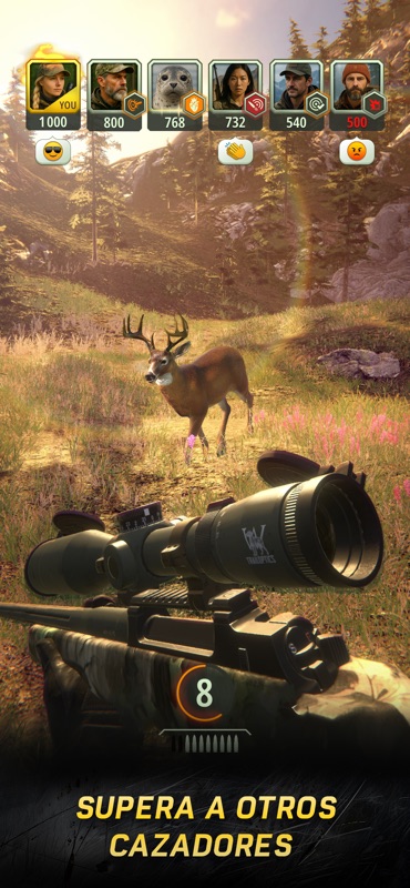Hunting Rivals: Juegos de Caza screenshot 1