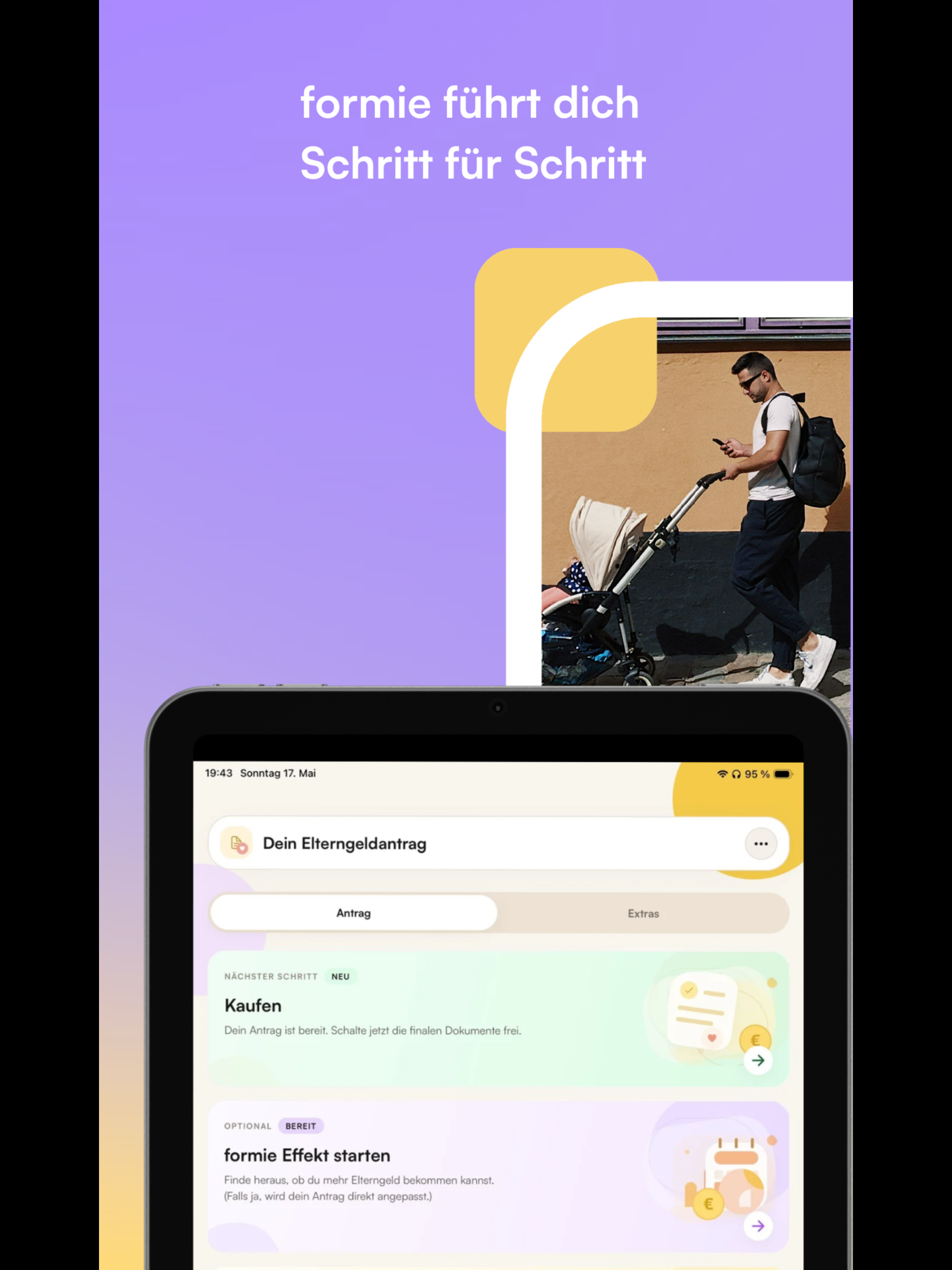 Elterngeld beantragen - formie screenshot 11