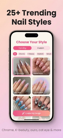 NailGlow - AI Nail Art Design screenshot