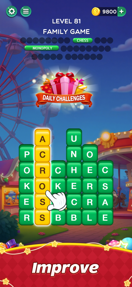 Word Crush® - Fun Puzzle Game screenshot 2