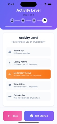 Nourish Nutrition Tracker screenshot