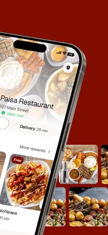 Chapa Paisa Restaurant iPhone screenshot