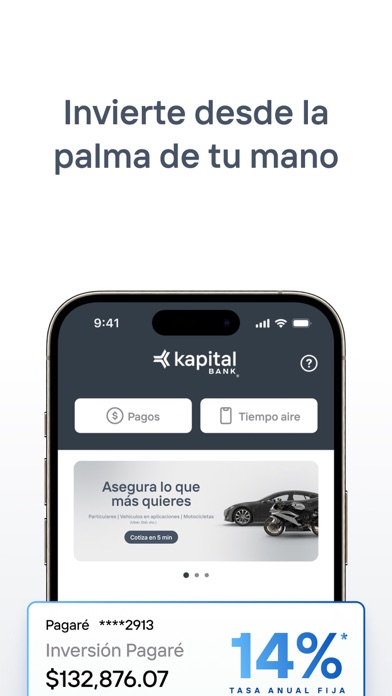 Kapital Bank Móvil Screenshot