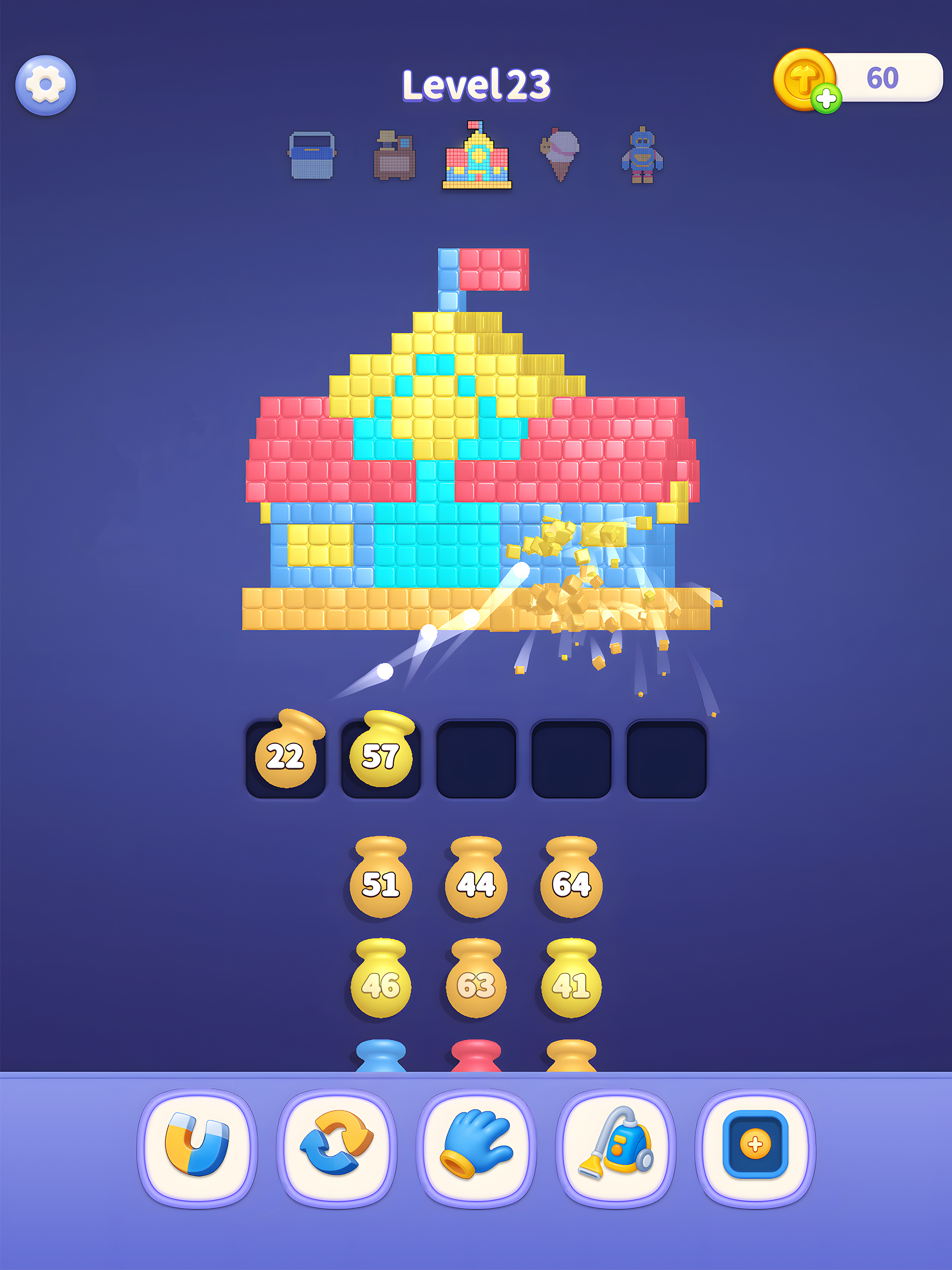 Cube Hit - Block Color Game 3D screenshot 8