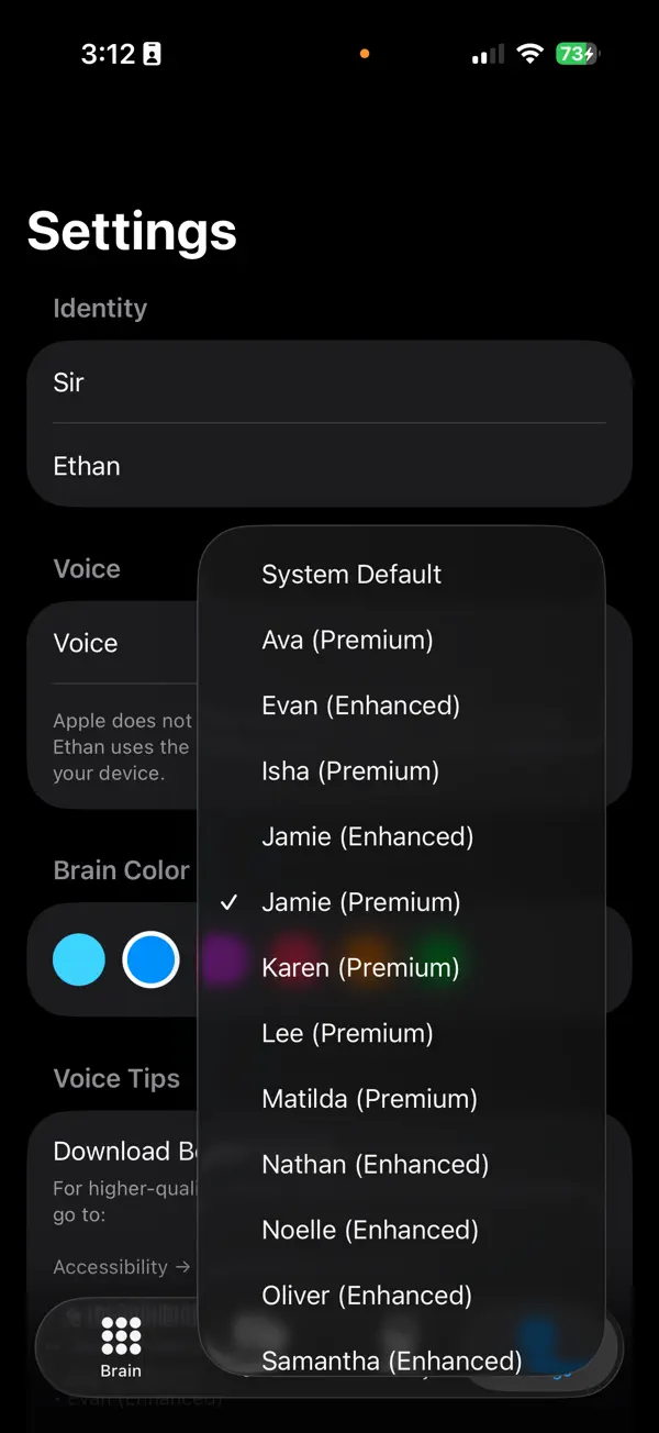 Screenshot #2 pour Ethan AI Assistant