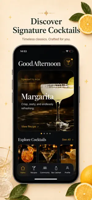 Clova: Cocktail Recipes & Bar screenshot 1