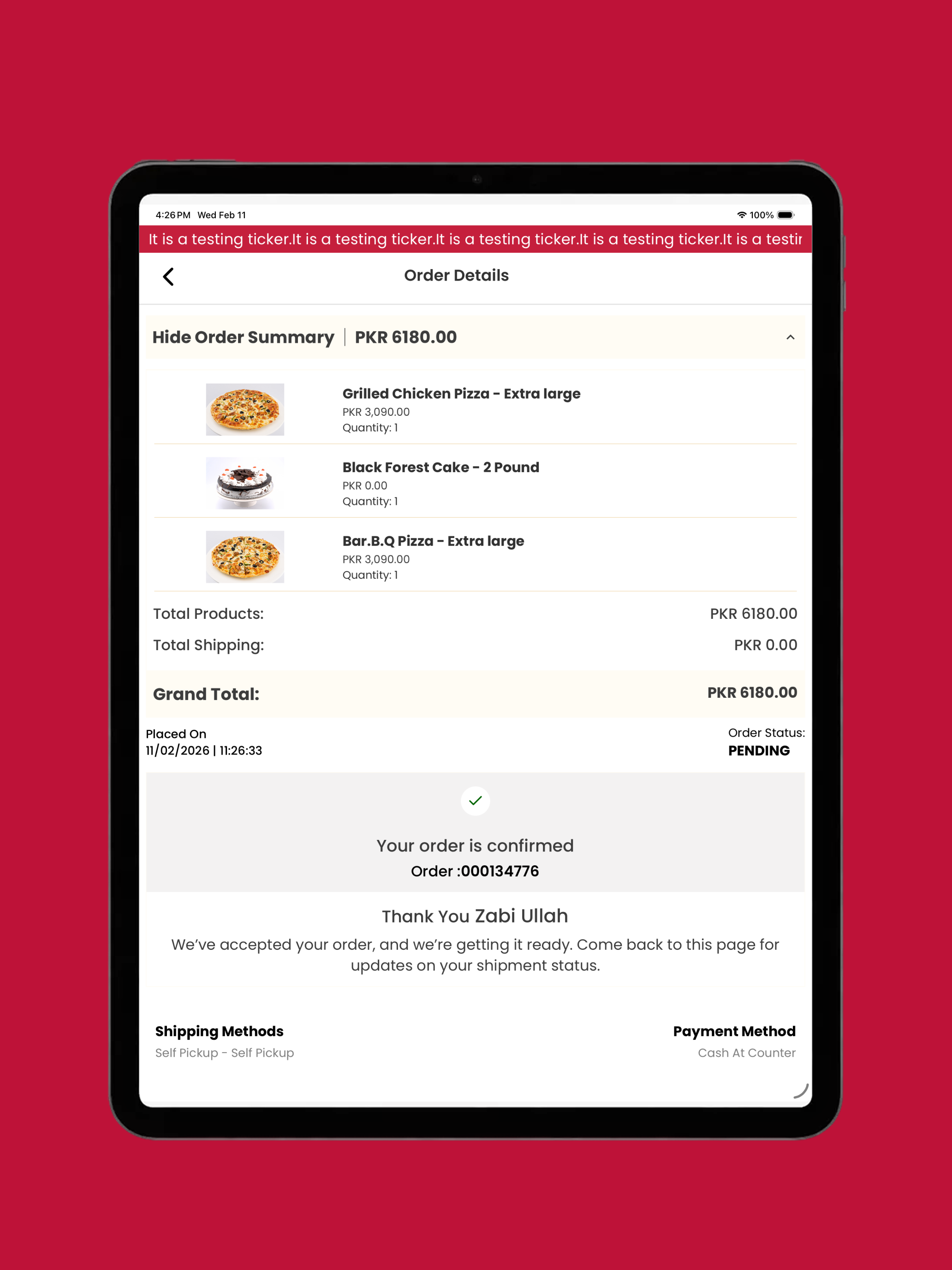 Tehzeeb Bakers