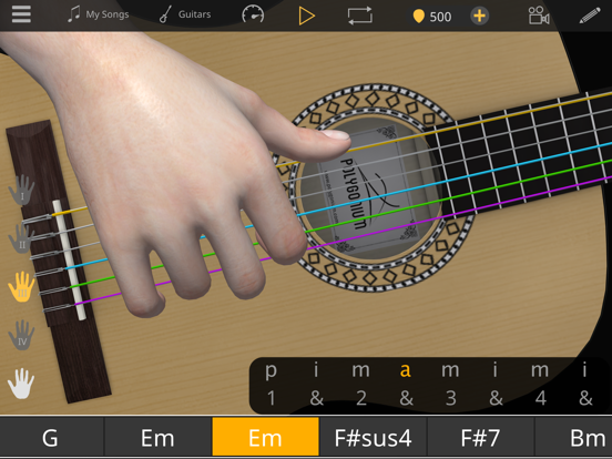 Screenshot #5 pour Guitar 3D - Accords de base