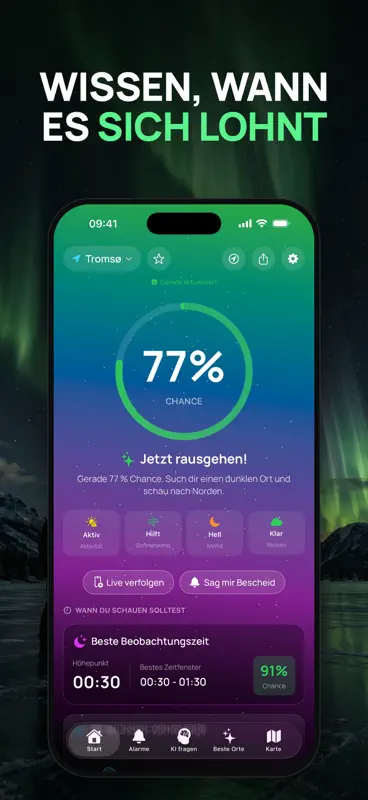 Nordlicht-Tracker screenshot 3 of 10