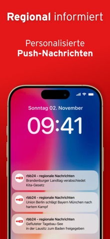 rbb24 – regionale Nachrichten screenshot