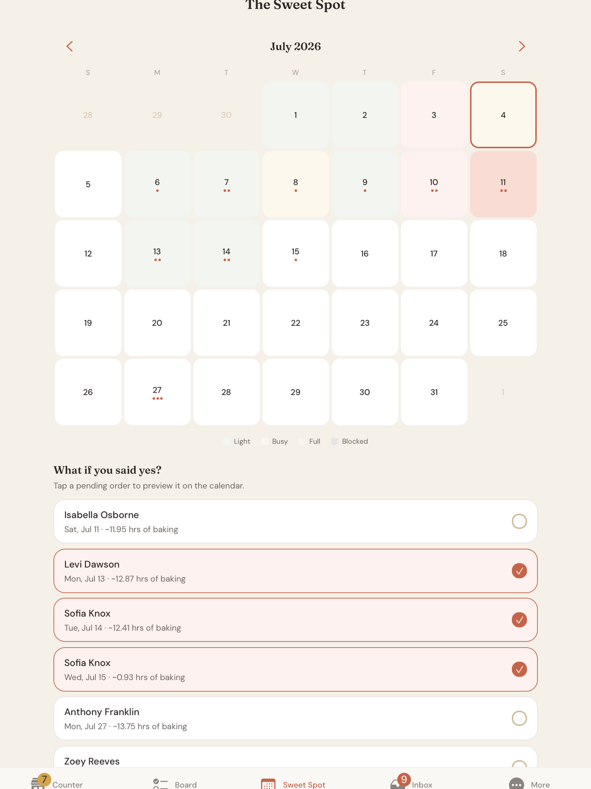 Knead - Baker Orders screenshot 8