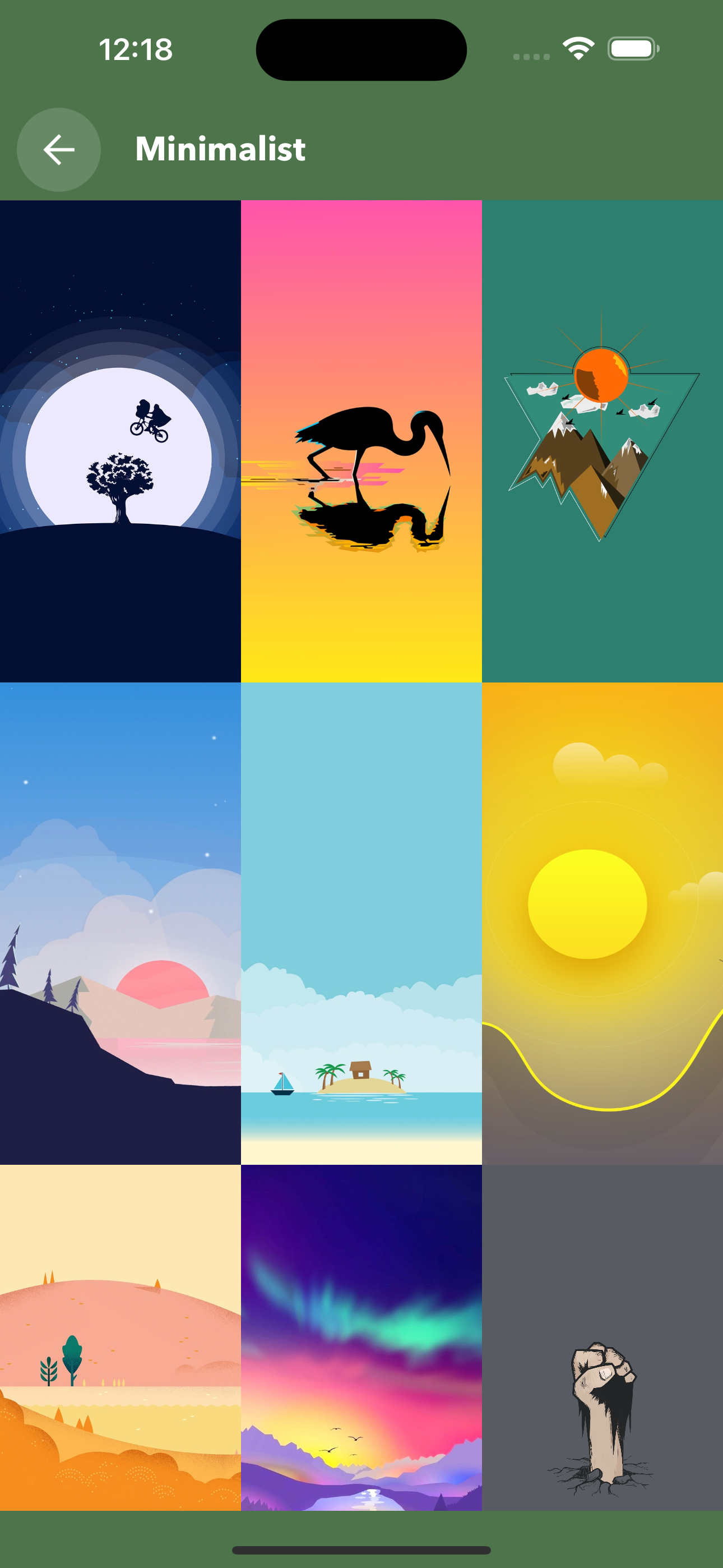 Minimum- Minimalist Wallpapers screenshot 4