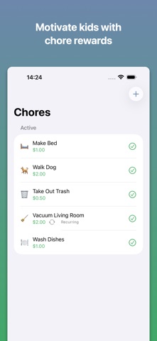 KidTab: Allowance Tracking screenshot