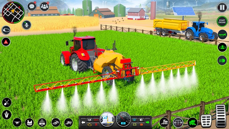 Tractor Driving Farming Games screenshot-8
