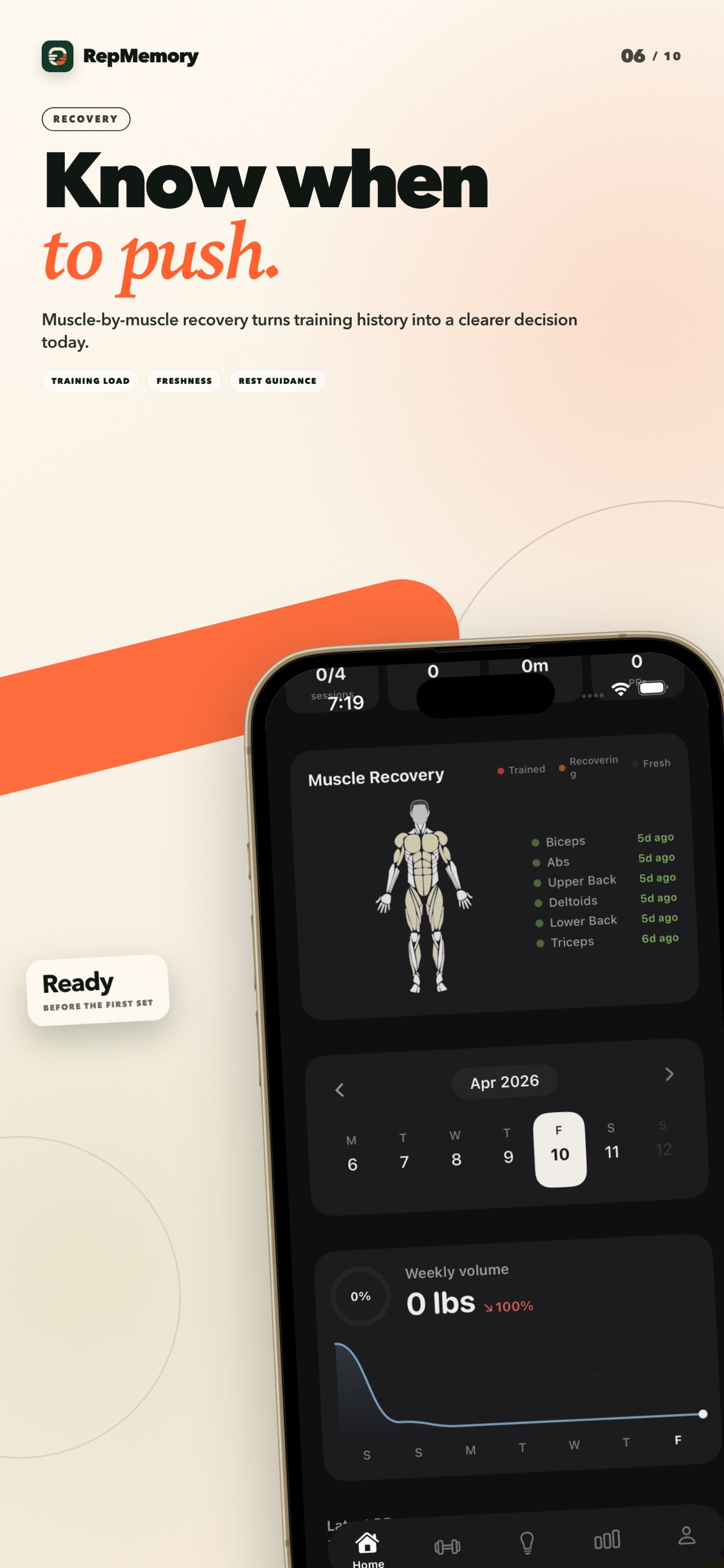 Screenshot 6 of RepMemory: AI Workout Coach