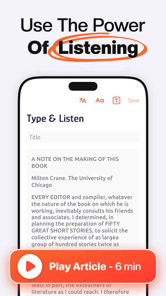 #4. Read Out Loud: TTS & Read4me (iOS) 由: ADAPPS SOFTWARE