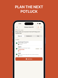 Potluck Club: Cook & Share screenshot 15