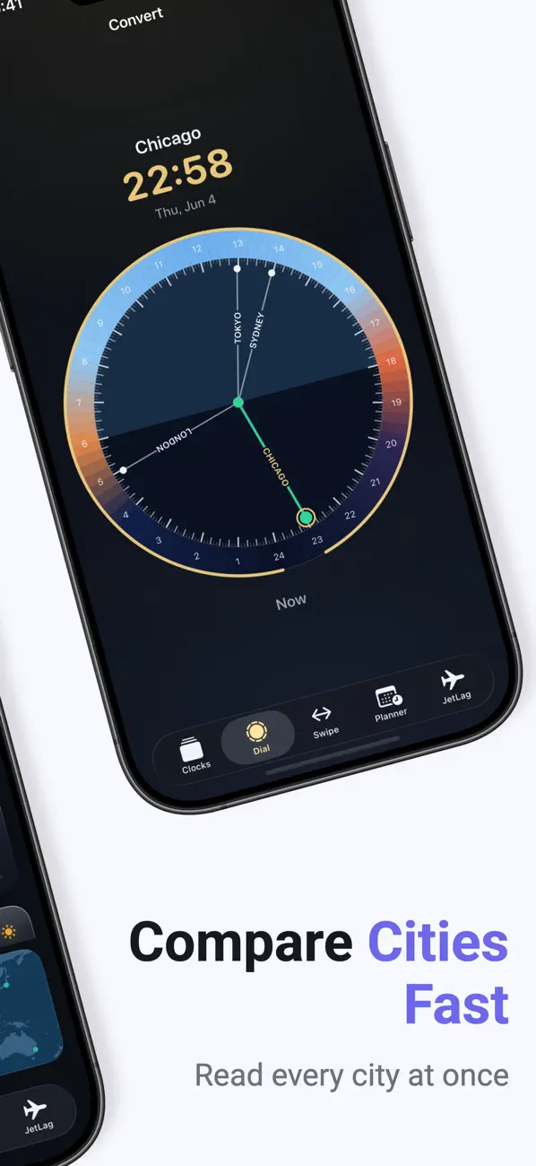 Screenshot #2 pour Shadowline: World Time Zones