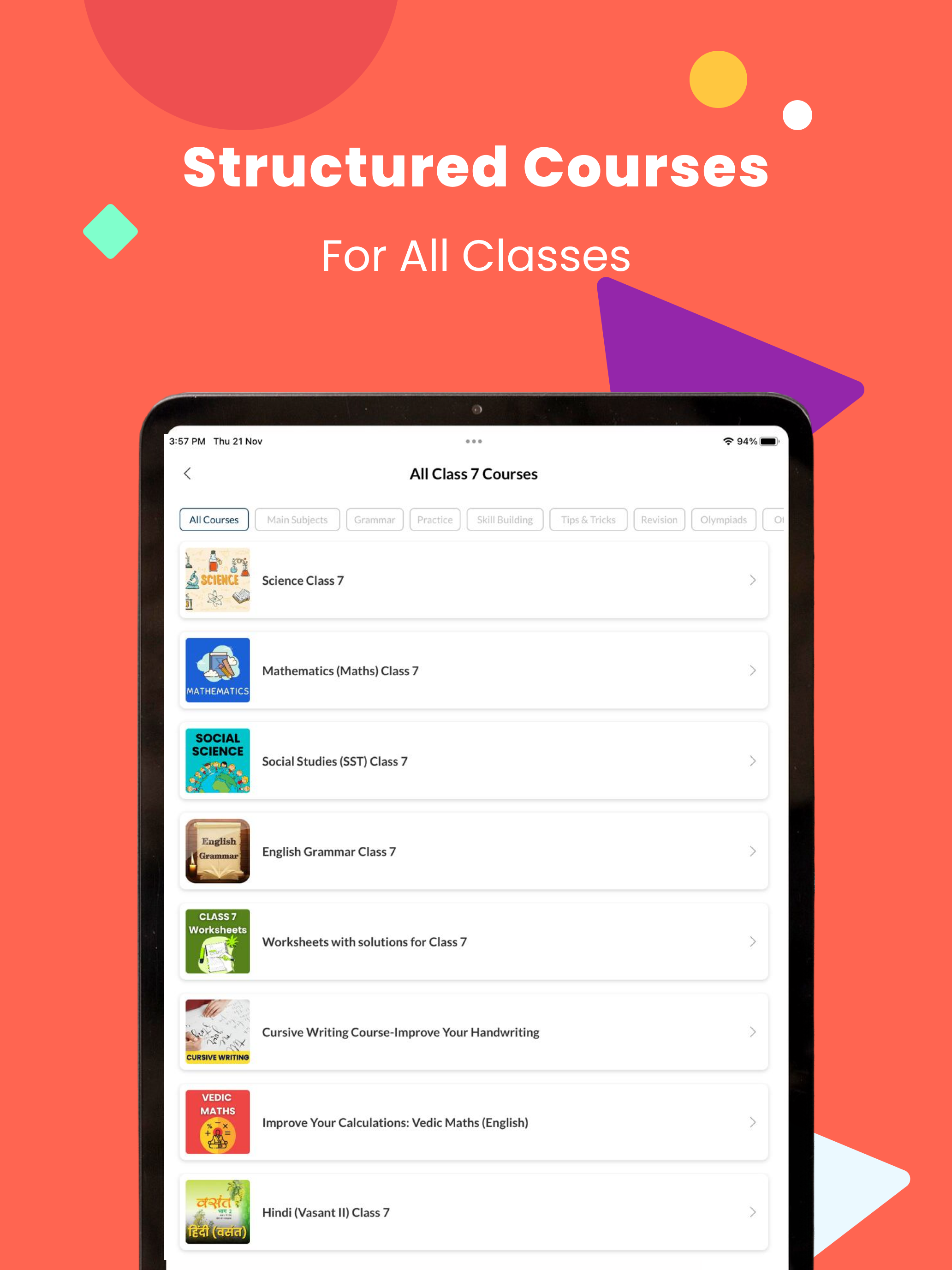 Class 4 CBSE NCERT & Maths App