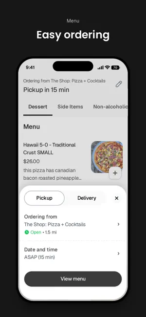 The Shop: Pizza + Cocktails screenshot 3