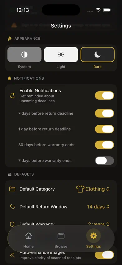 Proof: Returns & Warranties screenshot 5