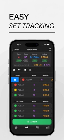 InclineLog screenshot