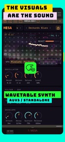 MESA Synth AUv3 screenshot