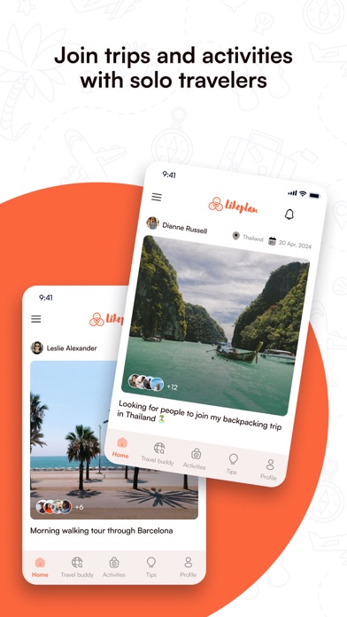 Likeplan: Find Travel Buddies Screenshot