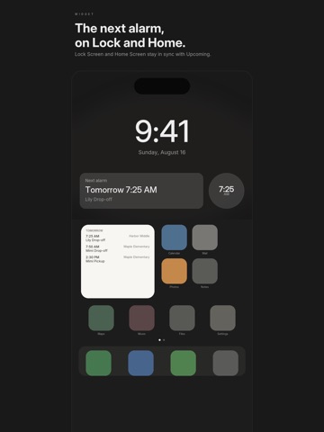 ZenAlarm: Calendar Alarms iPad screenshot