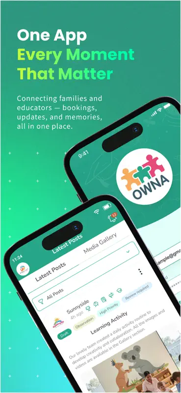 OWNA Childcare App screenshot 1 of 6