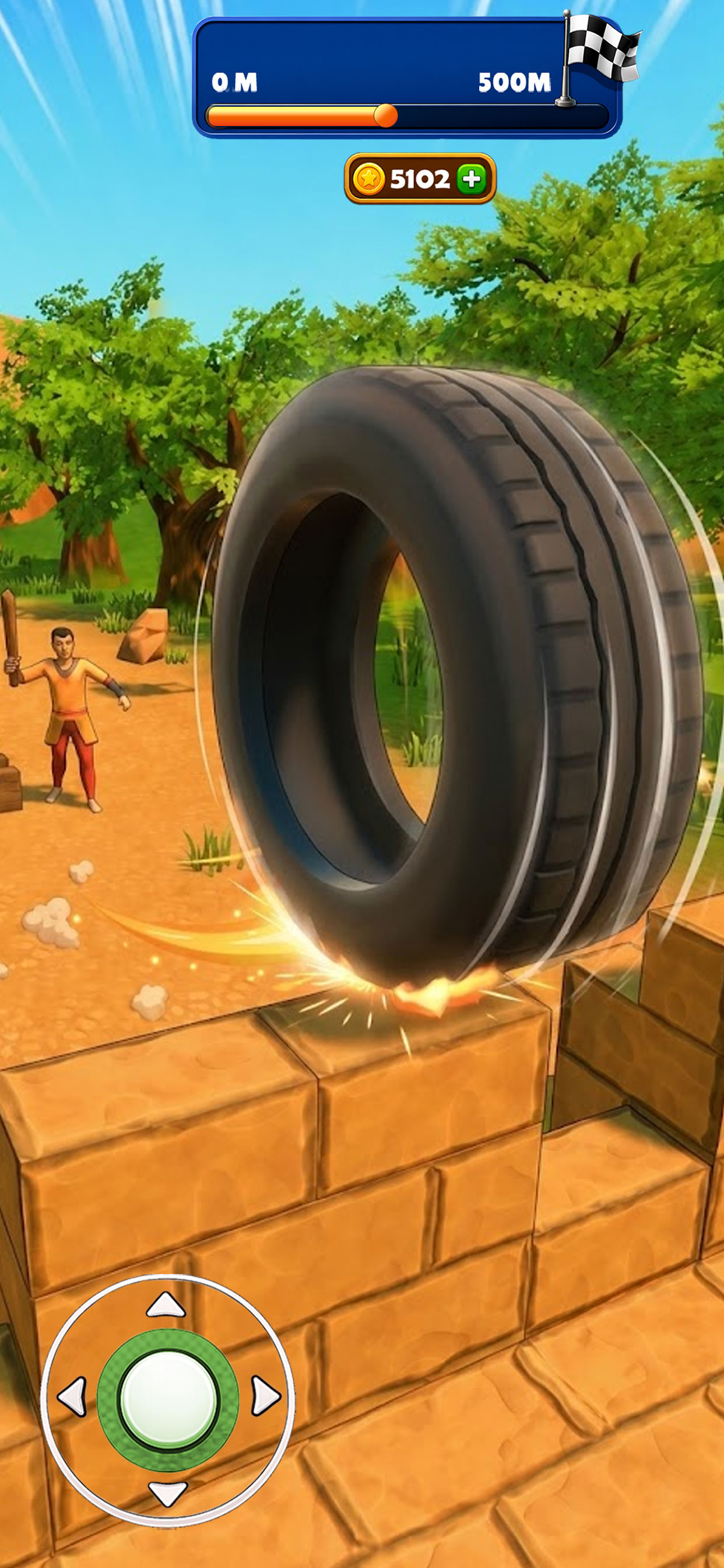 Ultimate Tire Launcher Game screenshot 4