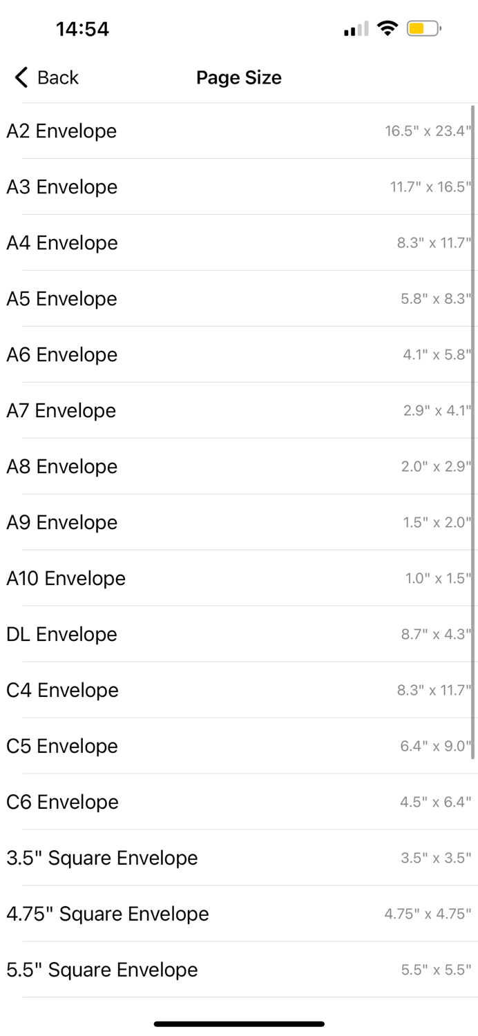 Envelope Address Label Maker