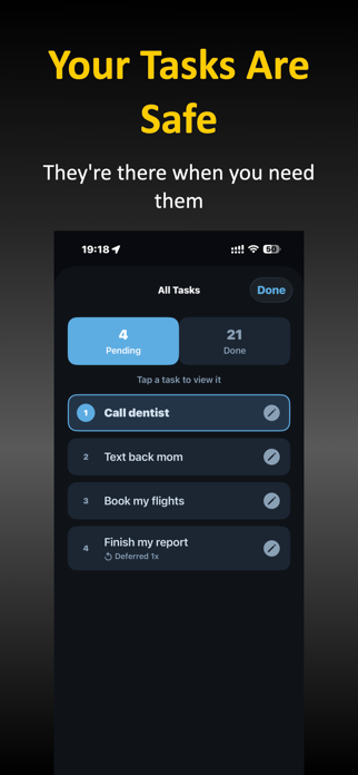 1 Big Task - The To-Do App Screenshot 3 of 5