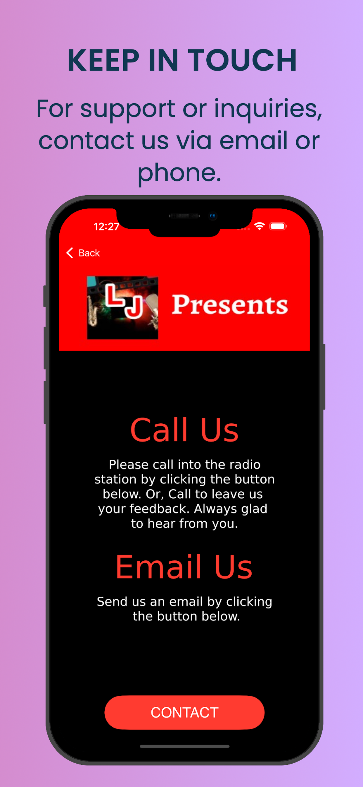 LJ Presents screenshot 4