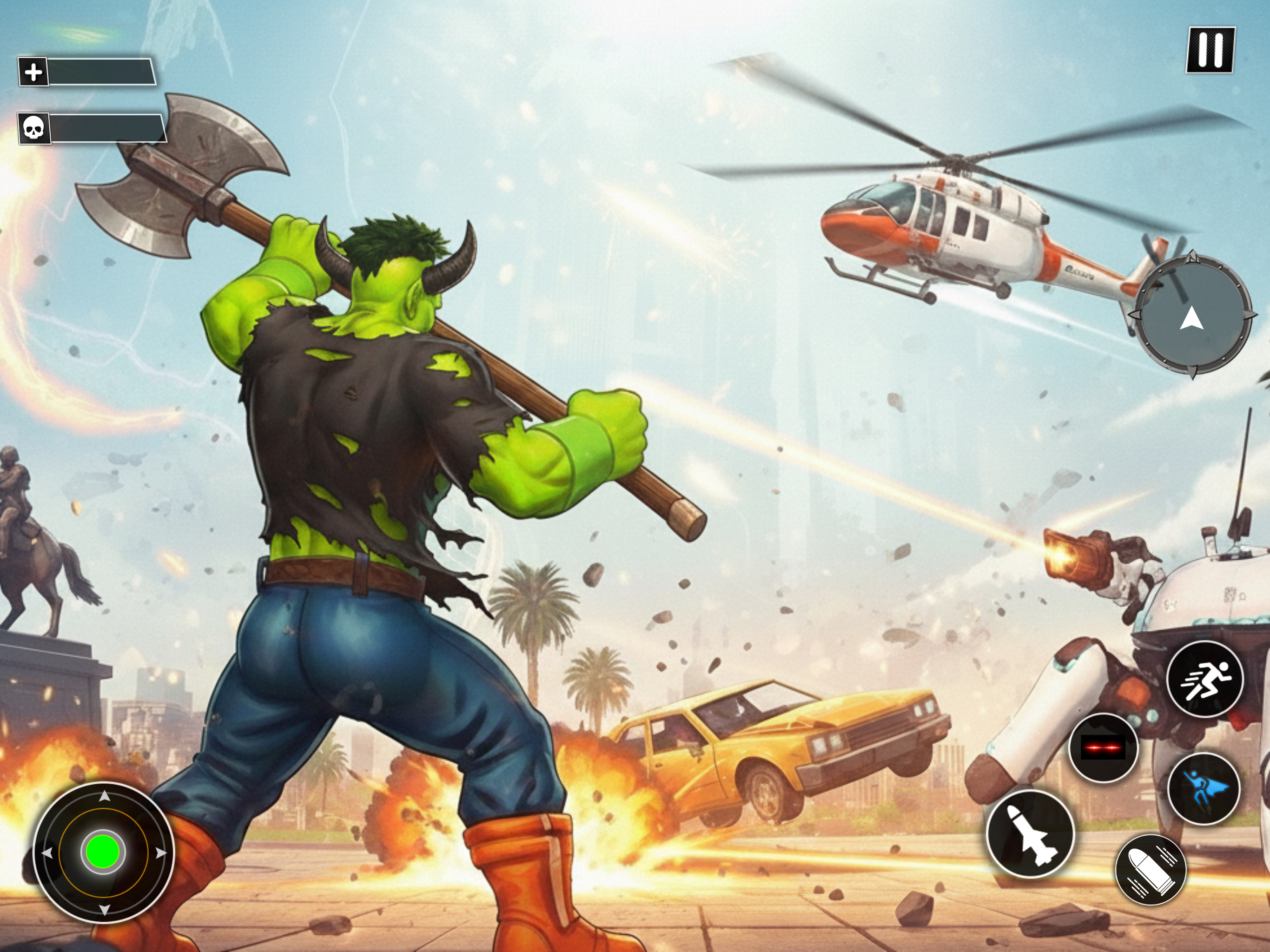 Giant Super Monster Hero Games screenshot 7