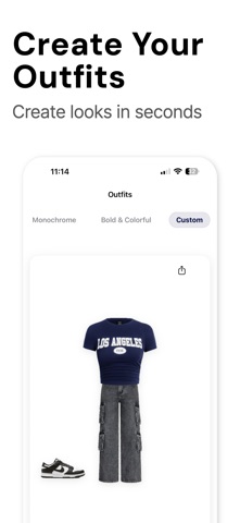 Fashionista - AI Outfit screenshot