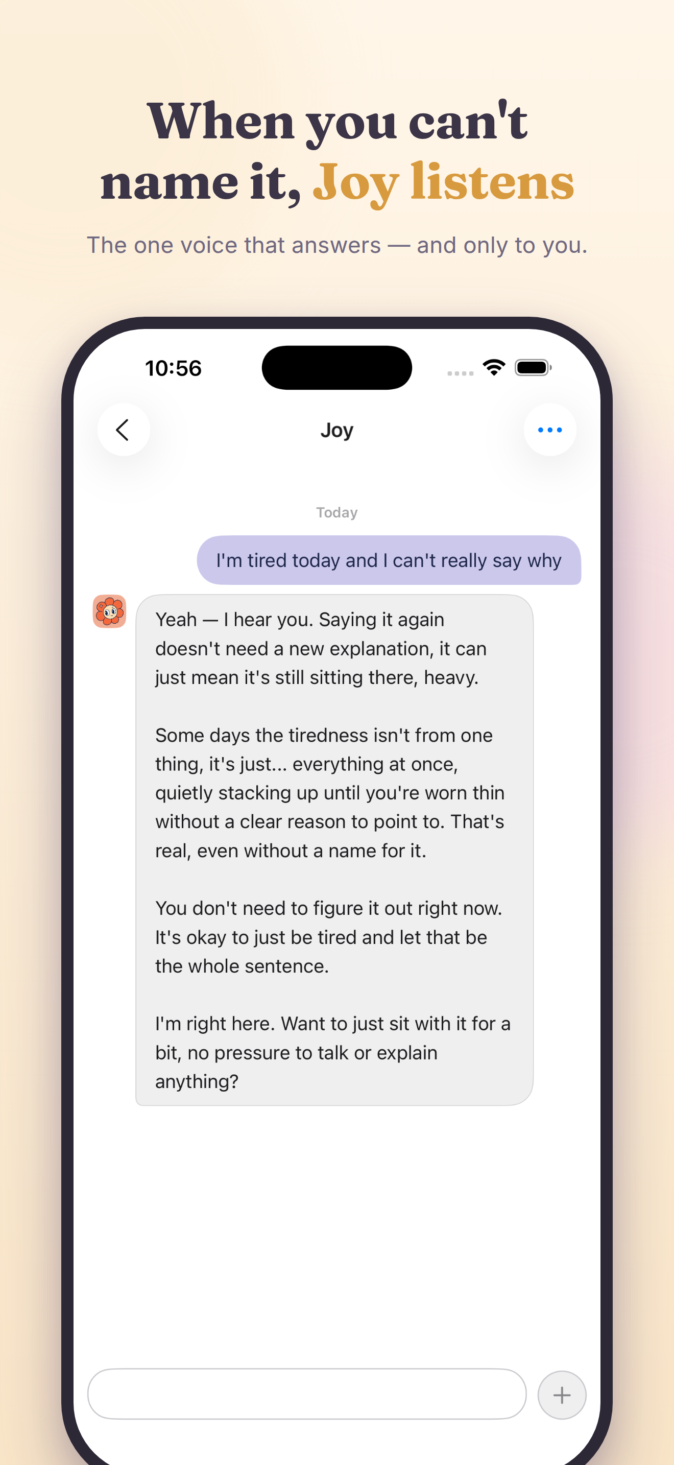 Myself: A Chat-Style Journal screenshot 6
