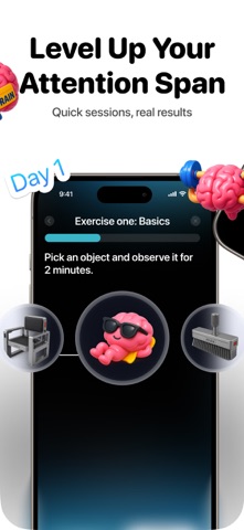 Attenza - Attention & Focus iPhone screenshot