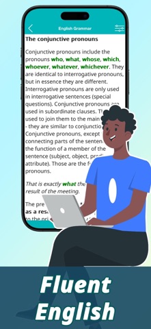 Learn English course: Pronouns iPhone screenshot