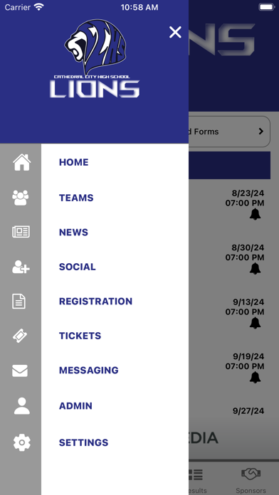 Cathedral City Athletics Screenshot