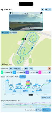 Trackday Plot screenshot
